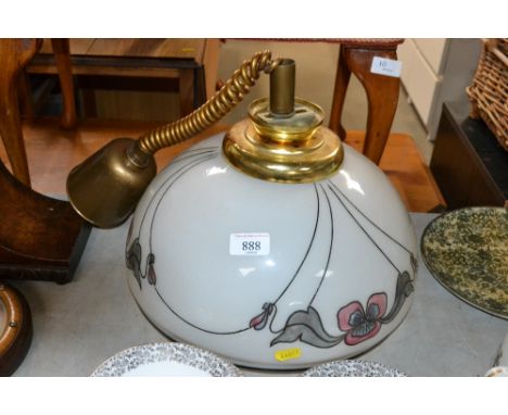 A pendent light fitting 