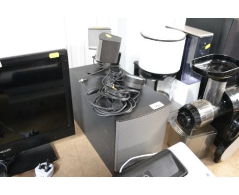 A Bose Companion 3 series 2 multi media speaker system