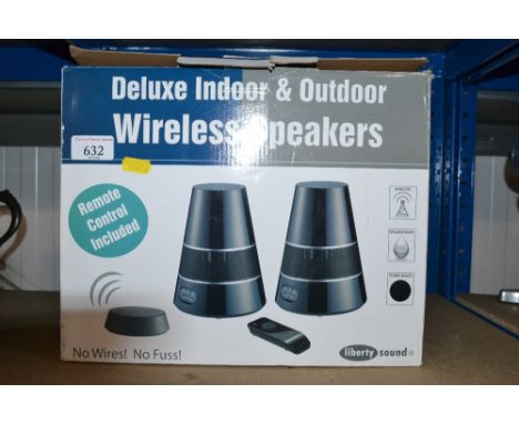 A Deluxe wireless speaker
