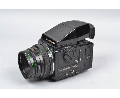 A Zenza Bronica ETRsi Medium Format Camera shutter appears to fire when mirror locked, intermittent other wise, body F-G, sma