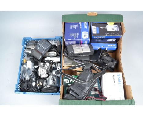 Compact Digital Cameras, an Olympus mju 300, Camedia C-5000 zoom, Fujifilm finepix 6900 zoom, Ricoh R1v, Samsung Digimax A6, 