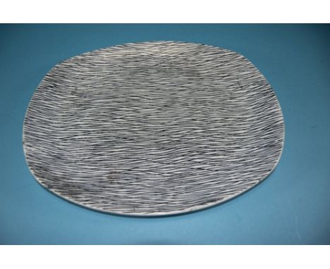 Midwinter Tonga Pattern Stylecraft Shape Large Oval Plate c 1955