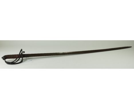 British Light Cavalry Troupers Sword, Looks To Be 1821 Pattern, Marked Wilkinson Pall Mall London