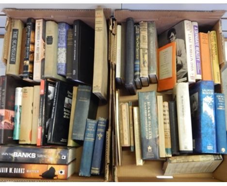 Quantity of modern first editions including:-Huxley, Aldous"Brave New World", Chatto & Windus 1932, lacking dj, front hinge c