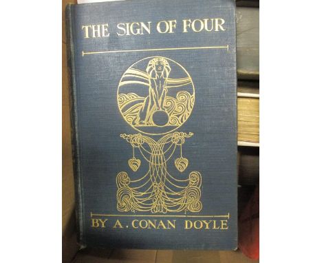 Various books and novels. Conan Doyle, R L Stevenson, etc  