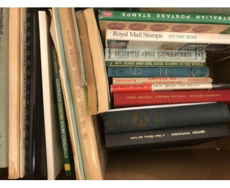 Philatelic reference books, including Rodger (J G) and Duberal (R F) Fiji The Stamps and Postal History 1870-75, dust jacket,