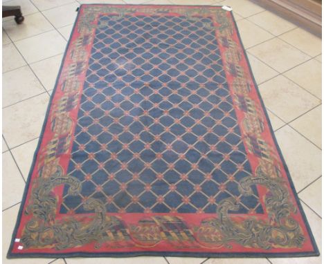 A Nobilis tapestry, 292 x 170cm and an Afshar mat, 120 x 102cm (2)  