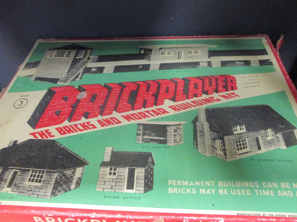 Brickplayer, Kit 3 bricks and mortar building kit, Kit 4 and others in