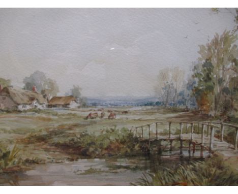 Charles E Hannaford (British, 1863–1955), A portfolio of over 100 watercolours of Venice, London, Dartmoor, Cambridge, Lake C