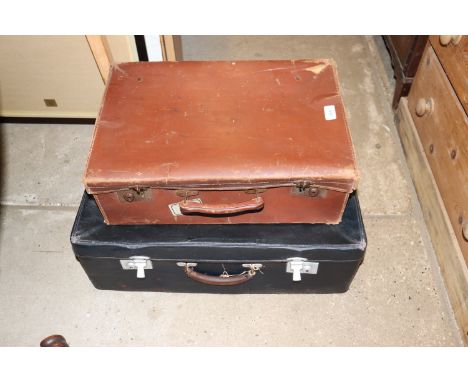 Two vintage suitcases 