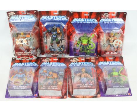 MOTU - He Man - Mattel. A Selection of boxed, 2003 Mattel MOTU figures appearing in Excellent condition to include: Whiplash 