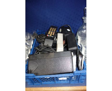 A VINTAGE MOTOROLA CAR PHONE, "Mobile 6500x cellphone" with charger, instructions and sundries