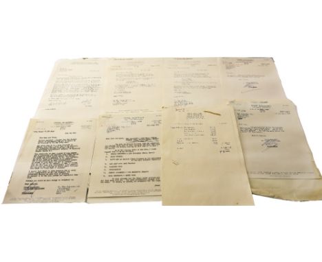 Letters sent to Eric Morecambe's management concerning business deals, promotional campaigns, personal appearances, royalty p