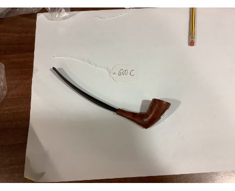 Eric Morecambe's Danish Kriswill Golden Clipper pipe, stamped with chewed and cracked tip   Eric Morecambe was awarded Pipe S