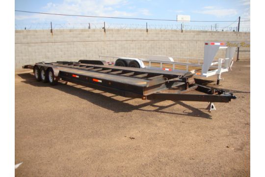 bumper pull 2 car trailer