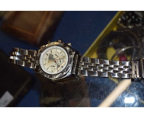 A copy of a Breitling gents watch