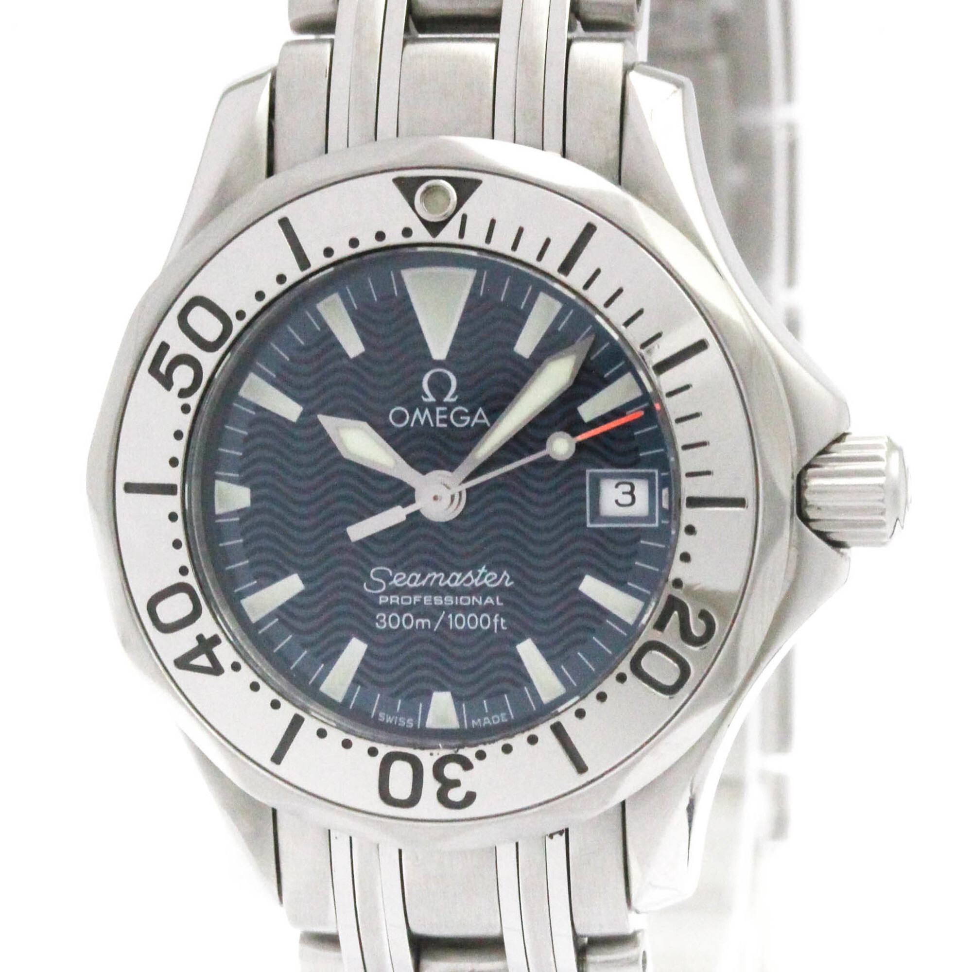 OMEGA Seamaster Professional 300M Jacques Mayol Watch 2584.80 Polished