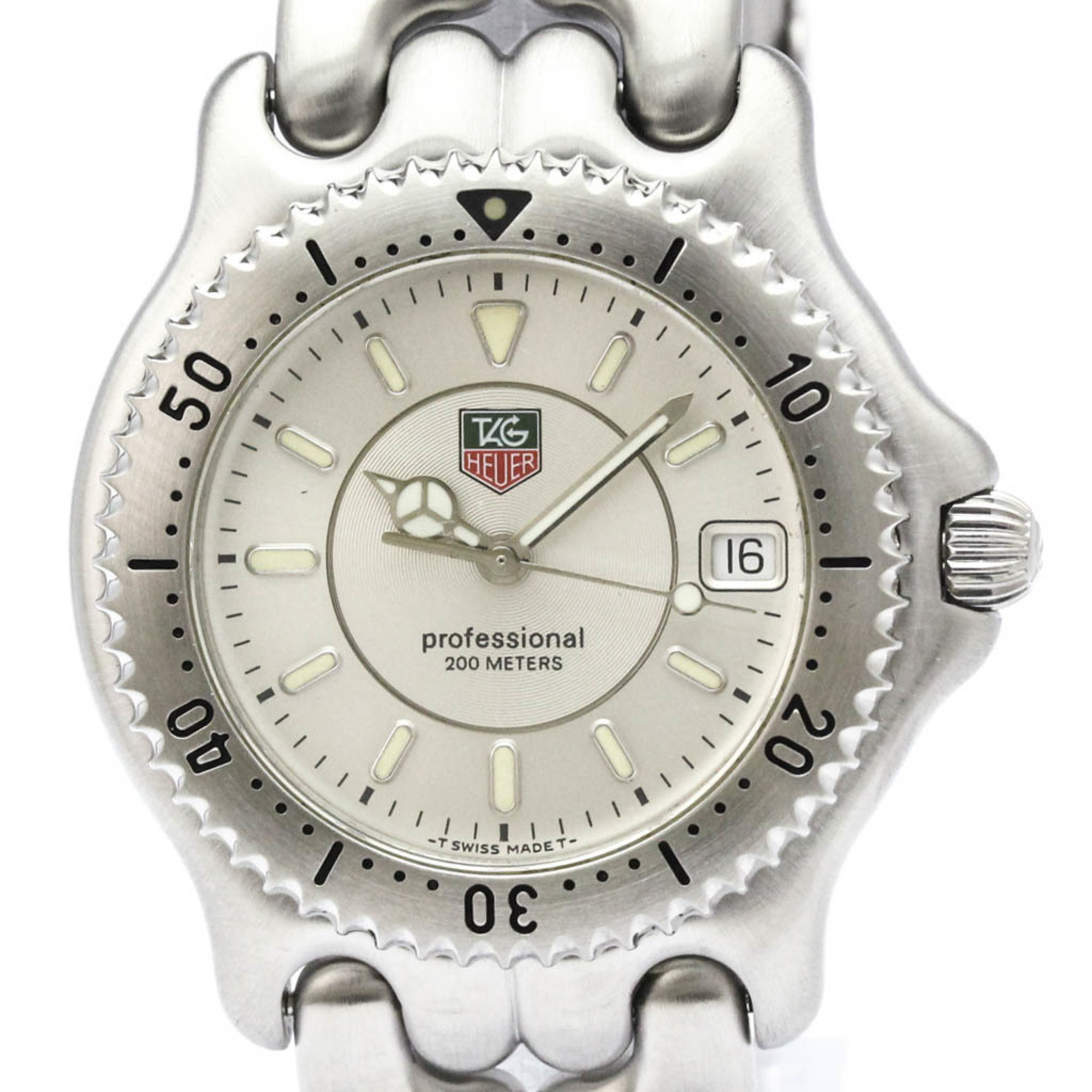 TAG HEUER Sel Professional 200M Quartz Mens Watch WG111B Polished