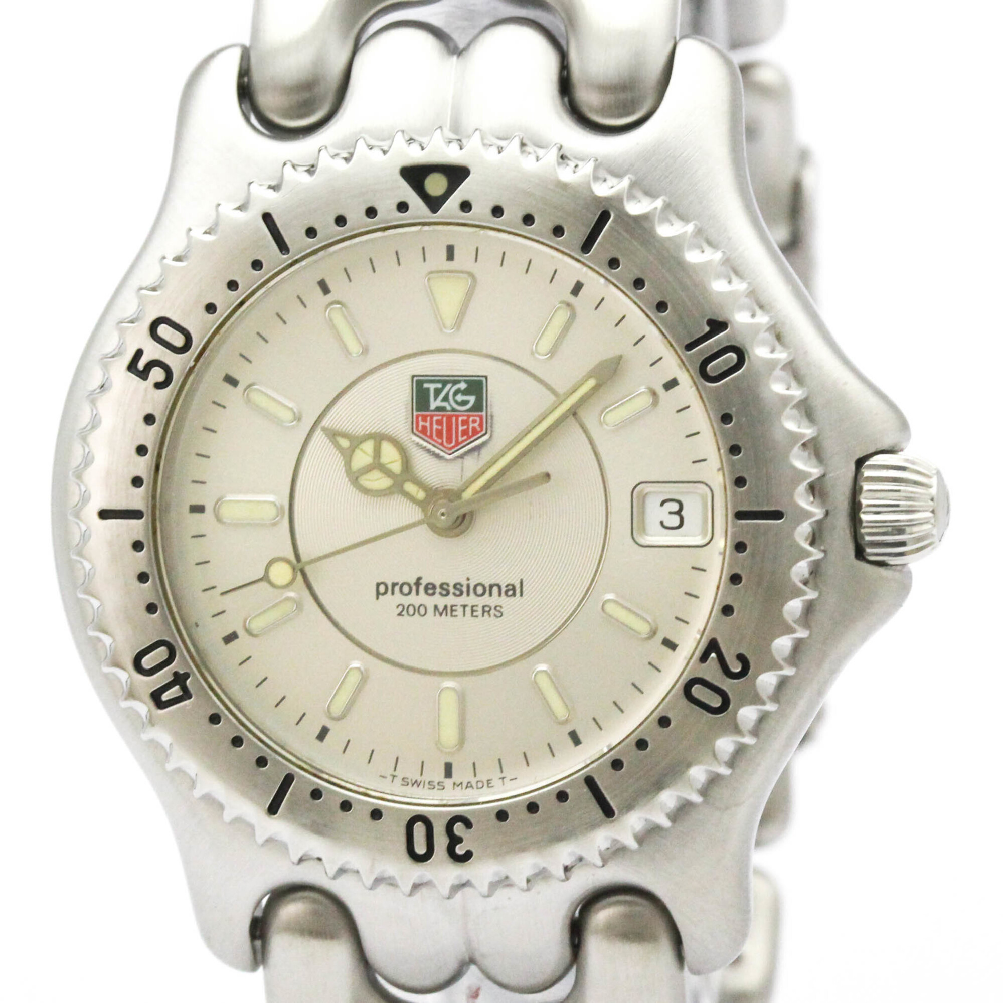 TAG HEUER Sel Professional 200M Quartz Mens Watch WG111B Polished