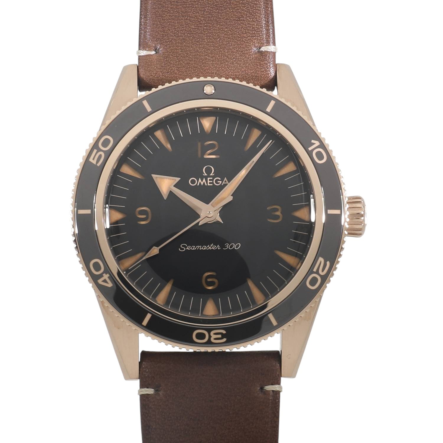 2025 [LNIB] OMEGA SEAMASTER 300 CO-AXIAL MASTER CHRONOMETER 234.92.41.21.10.001 BLACK Watch Ref: 234