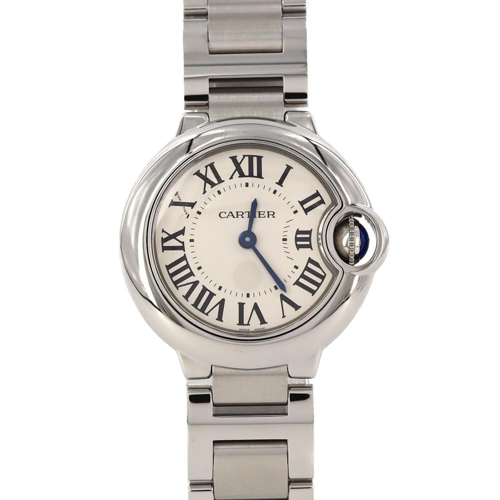 Cartier Ballon Bleu SM W69010Z4 SS Quartz Watch