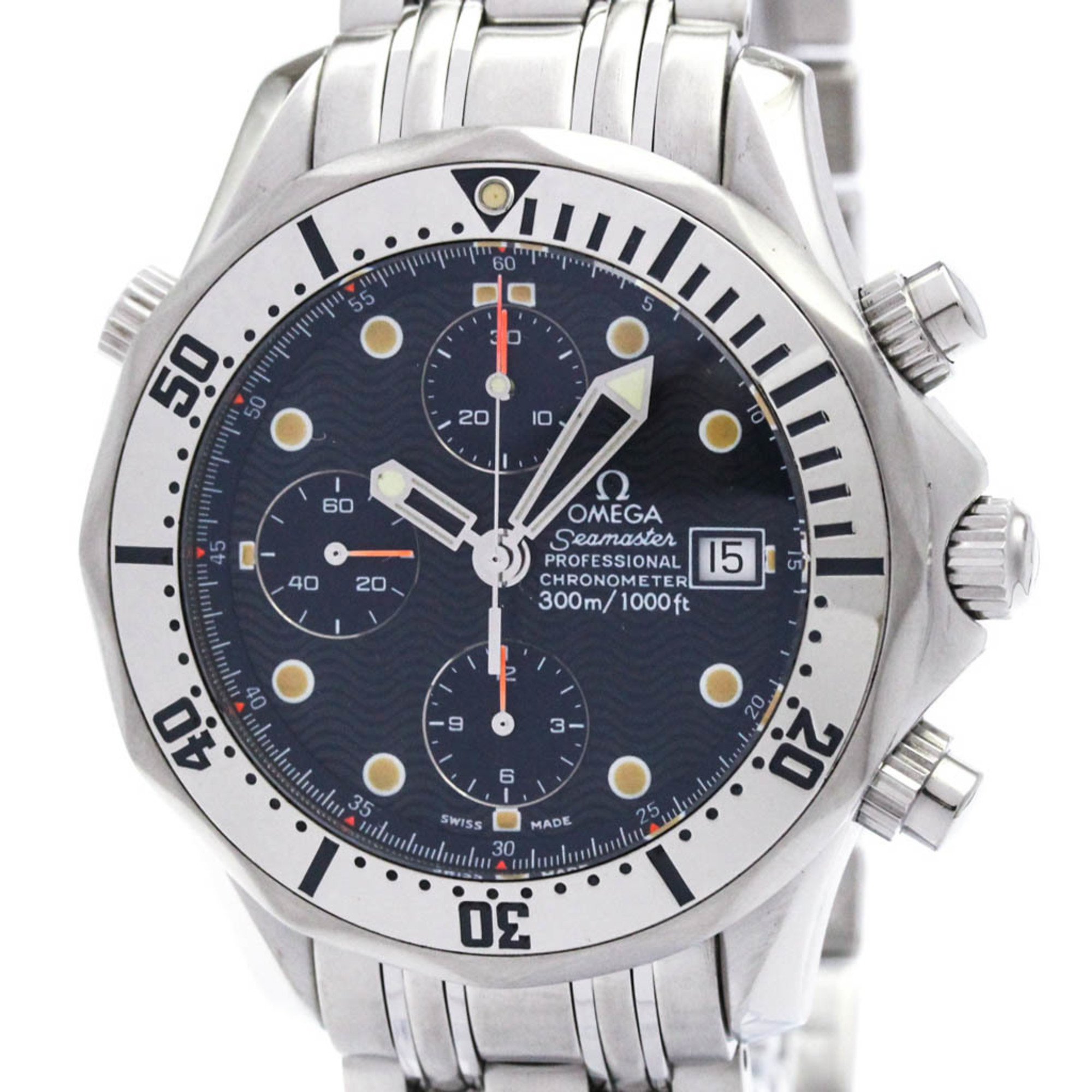 OMEGA Seamaster Professional 300M Chronograph Watch 2598.80 Polished