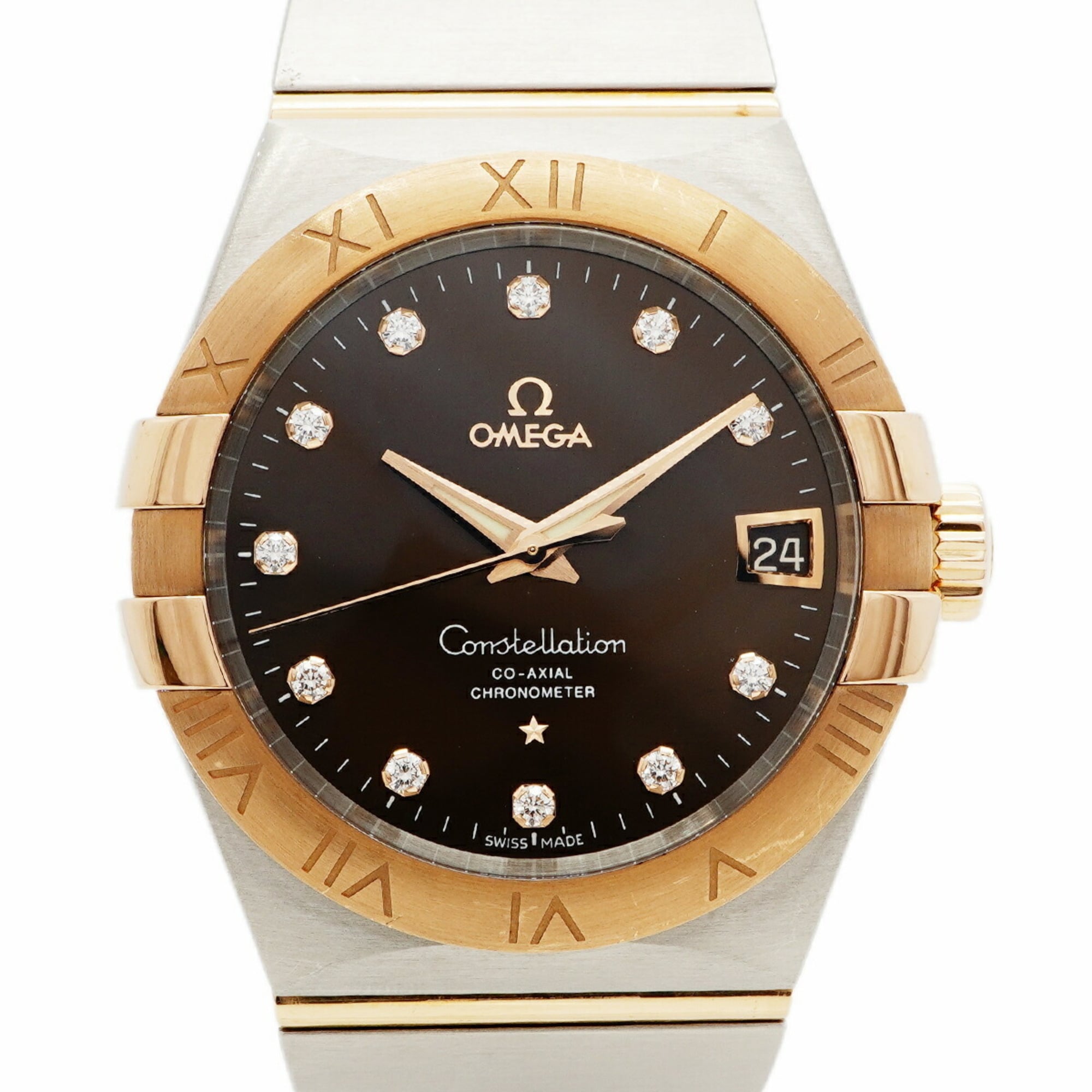 Omega Constellation 123.20.38.21.63.001 Brown Dial Men\'s Watch