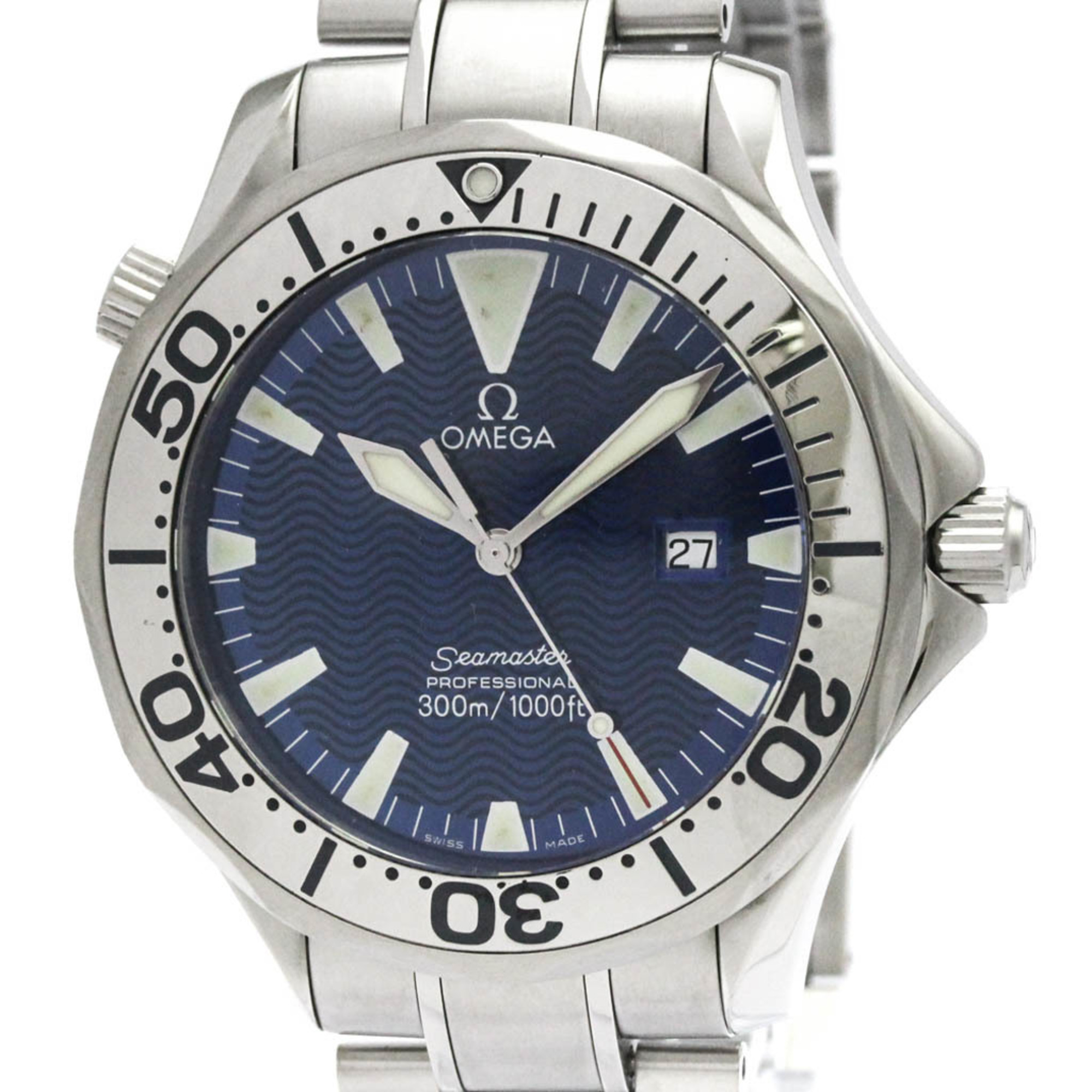 OMEGA Seamaster Professional 300M Quartz Mens Watch 2265.80 Polished