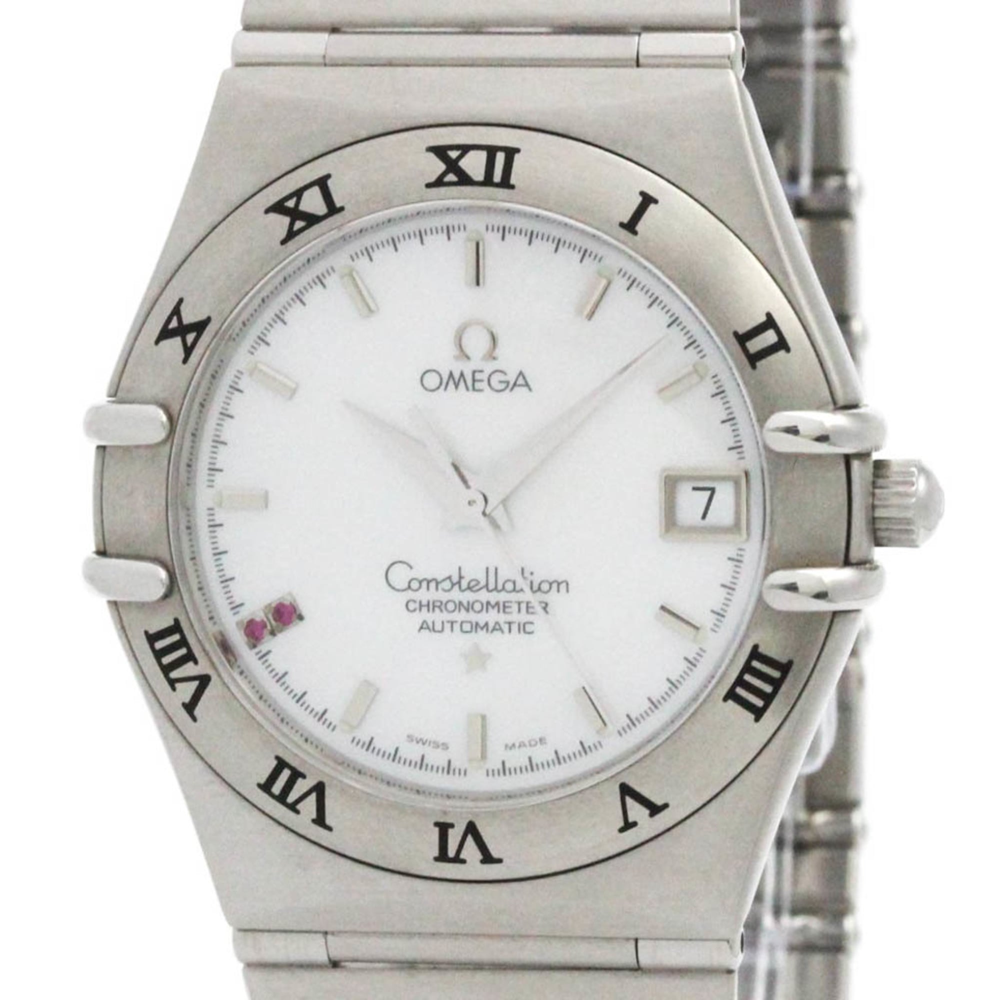 OMEGA Constellation Ruby MOP Dial LTD Edition Watch 1516.76 Polished