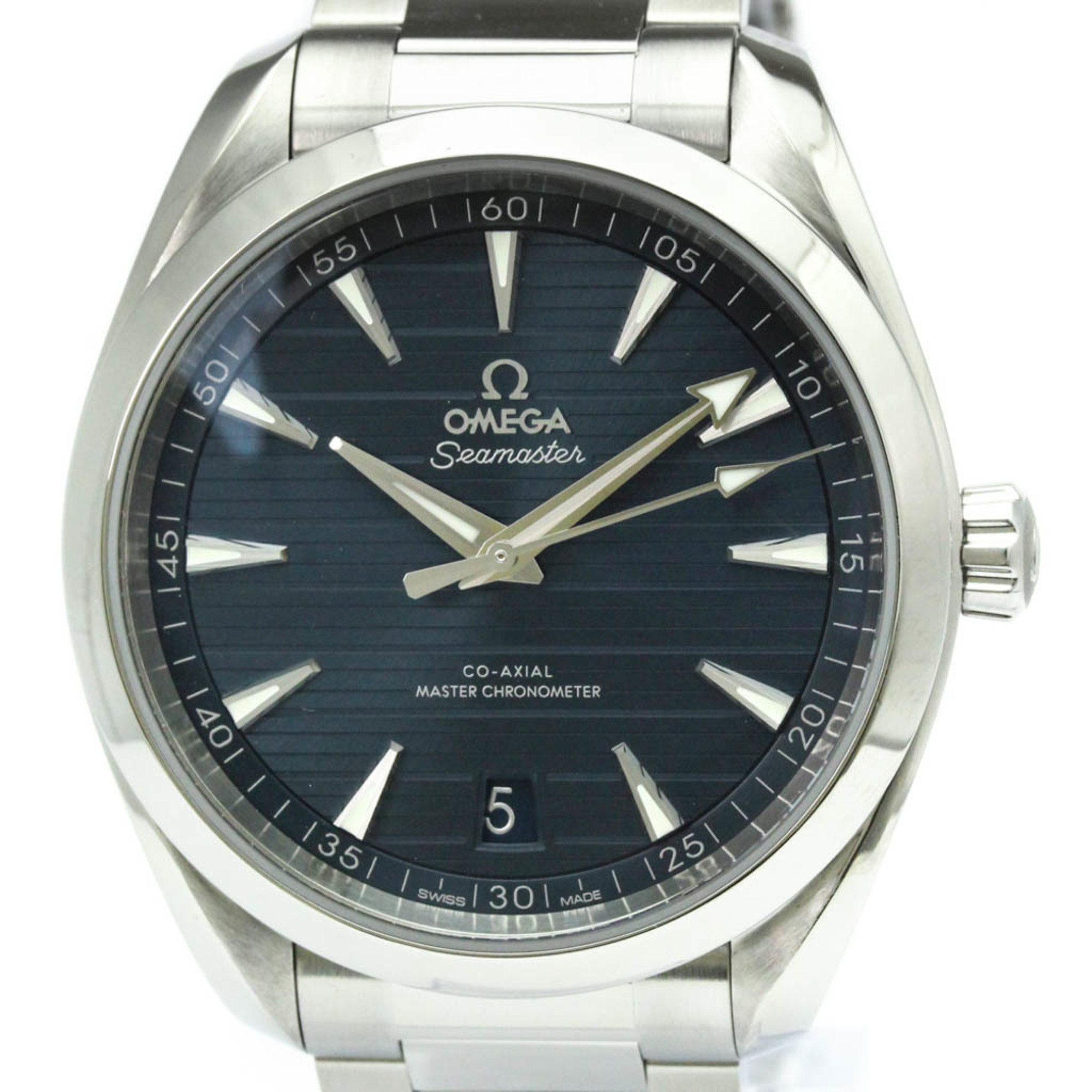 OMEGA Seamaster Aqua Terra 150M Co-Axial Steel Watch 220.10.41.21.03.004 Polished