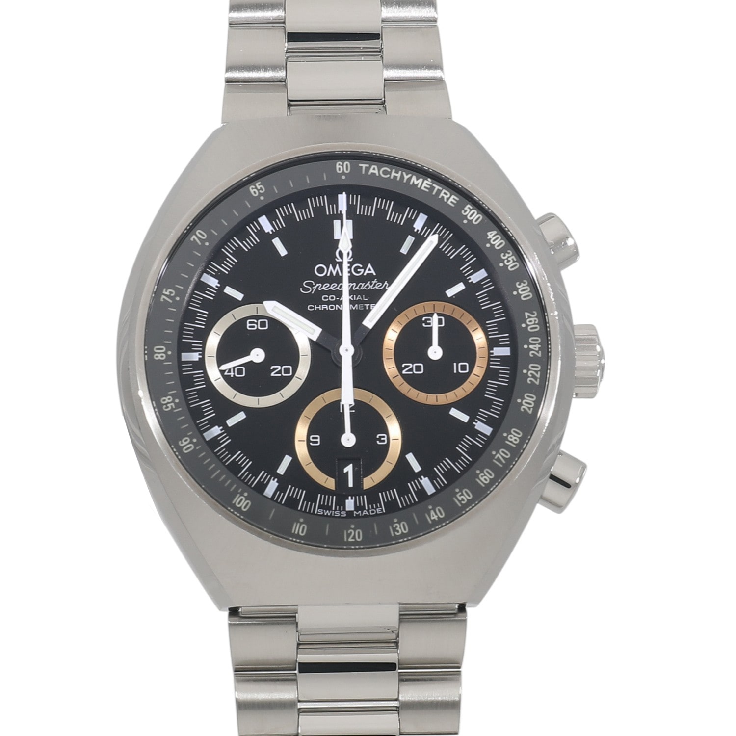 2015 [USED] OMEGA II 522.10.43.50.01.001 BLACK Watch Ref: 522.10.43.50.01.001