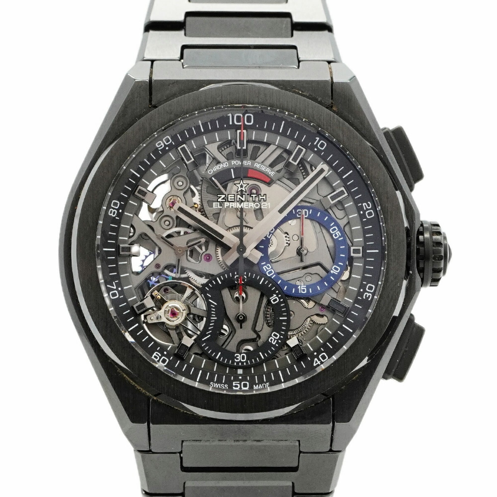 Zenith Defy El Primero 21 49.9000.9004 Skeleton Dial Men\'s Watch