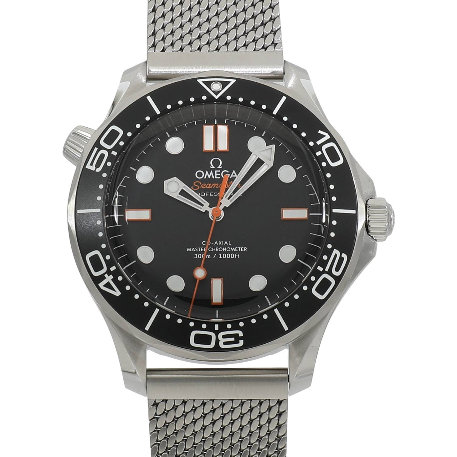 [NEW] OMEGA mm SEAMASTER DIVER 300M MASTER CO-AXIAL CHRONOMETER 42mm 210.30.42.20.01.018 BLACK Watch