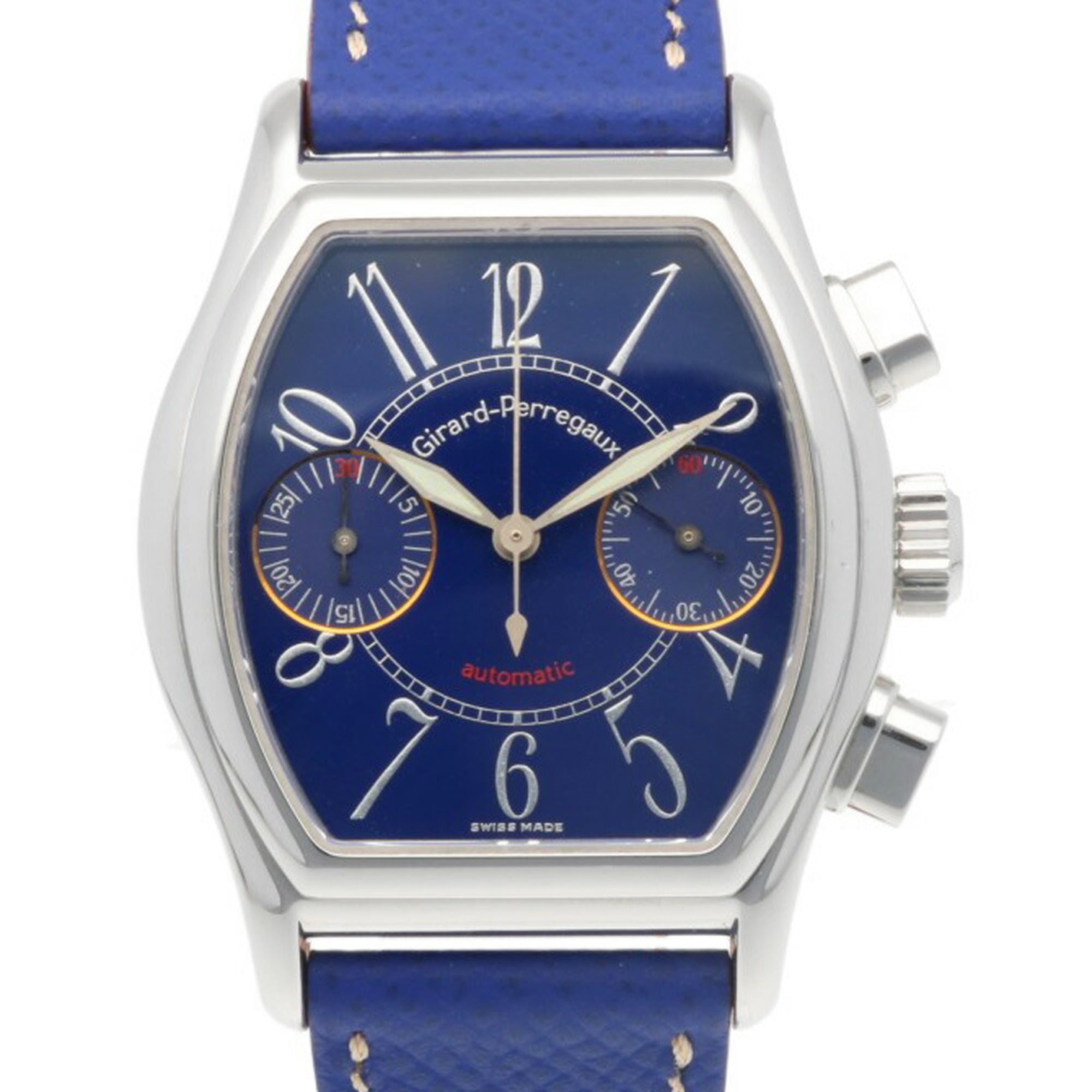 Girard-Perregaux Richeville Men\'s Stainless Steel Watch, 2750 Automatic, Overhauled