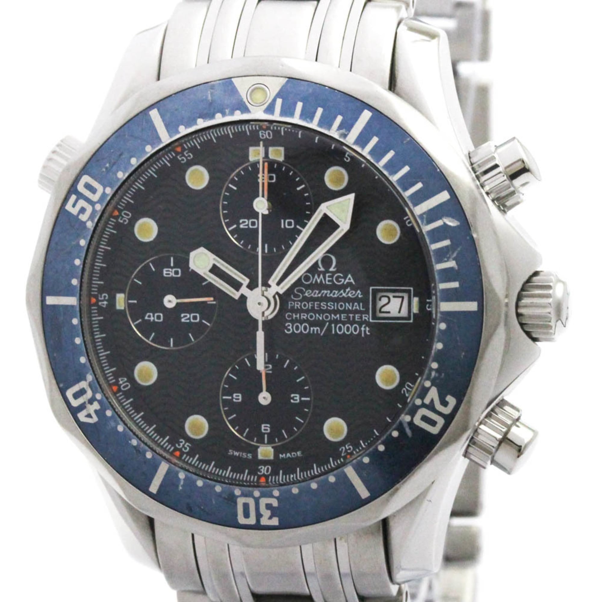 OMEGA Seamaster Professional 300M Chronograph Watch 2599.80 Polished