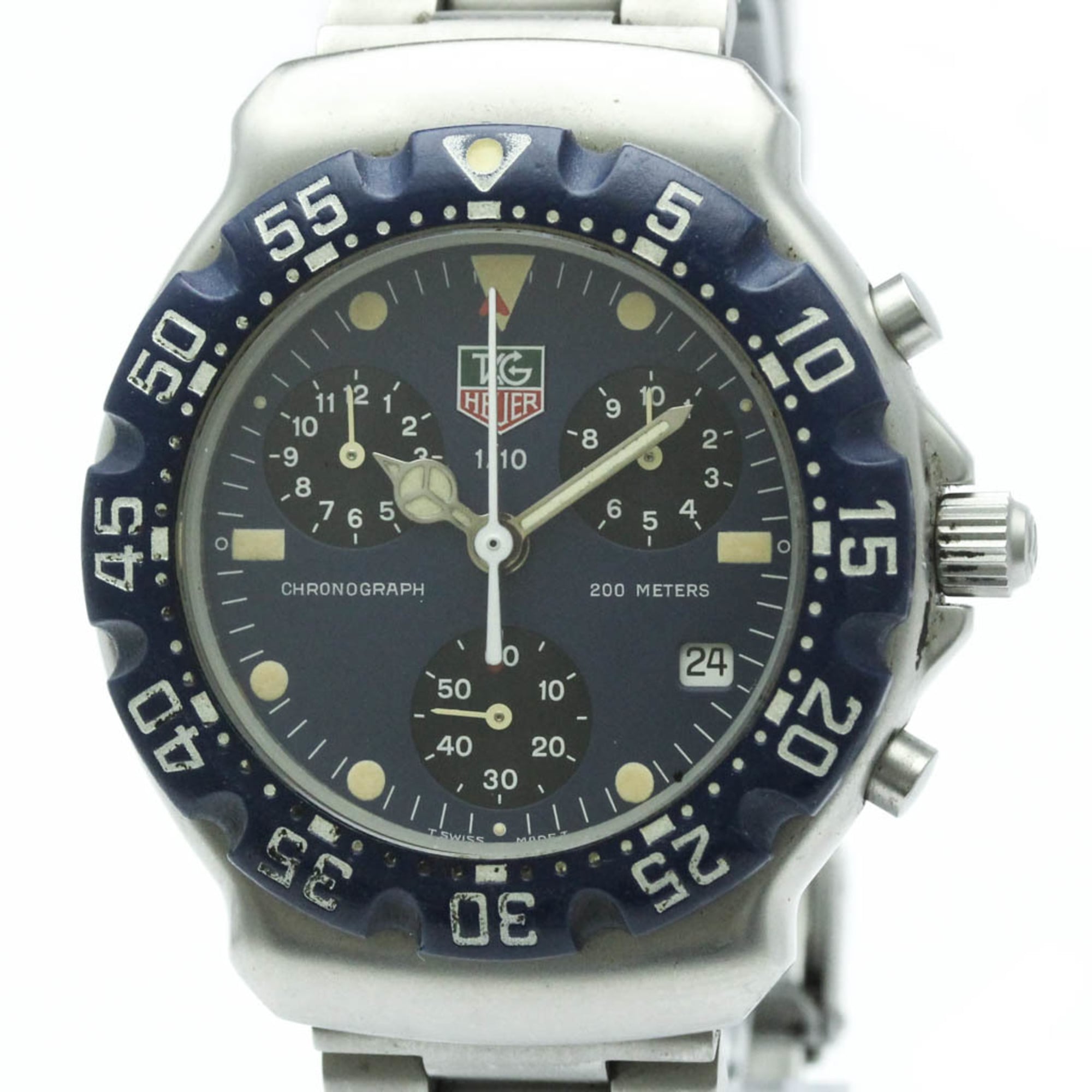 TAG HEUER 2000 Formula 1 Chronograph Steel Quartz Mens Watch CA1210