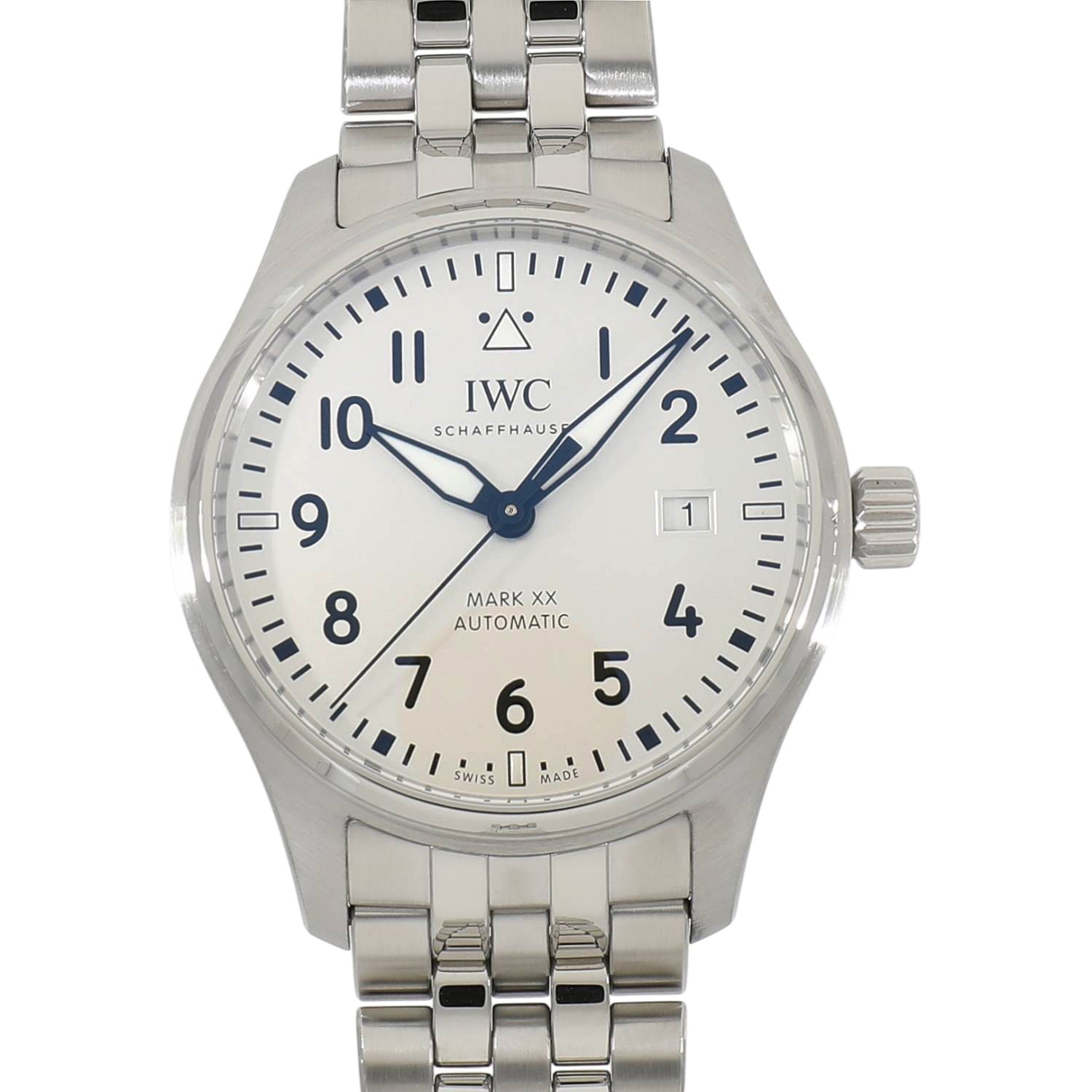 2024 [USED] IWC XX PILOT WATCH MARK XX IW328208 SILVER Watch Ref: IW328208