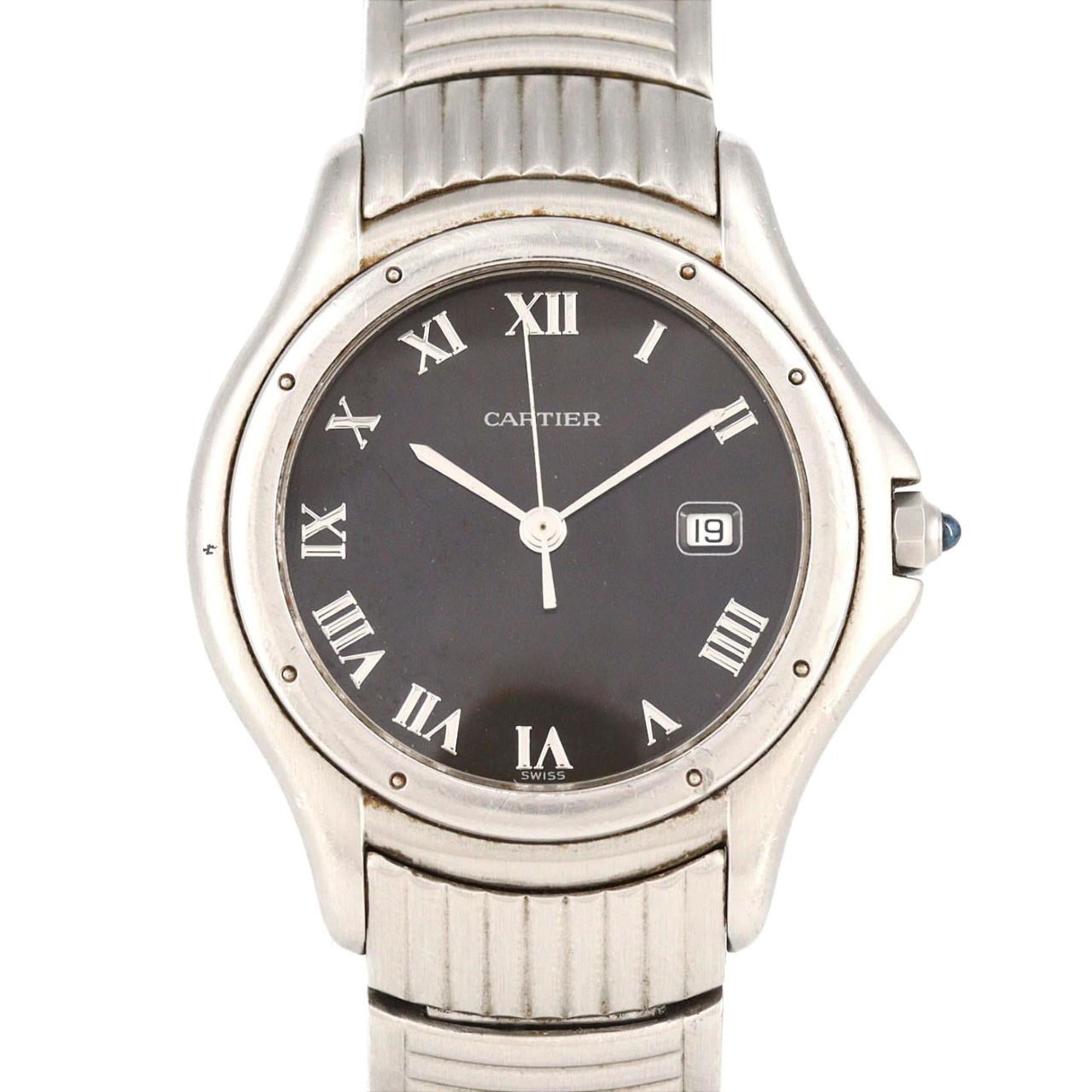 Cartier Panthre Cougar W35016F8 SS Quartz Watch