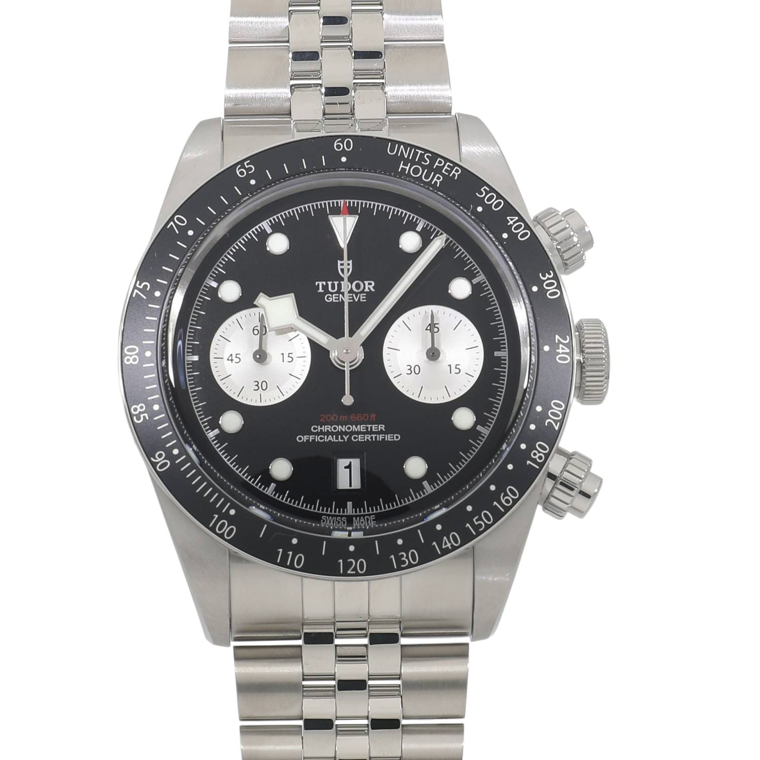 [NEW] TUDOR BLACK BAY CHRONO M79360N-0013 BLACK_SILVER Watch Ref: M79360N-0013