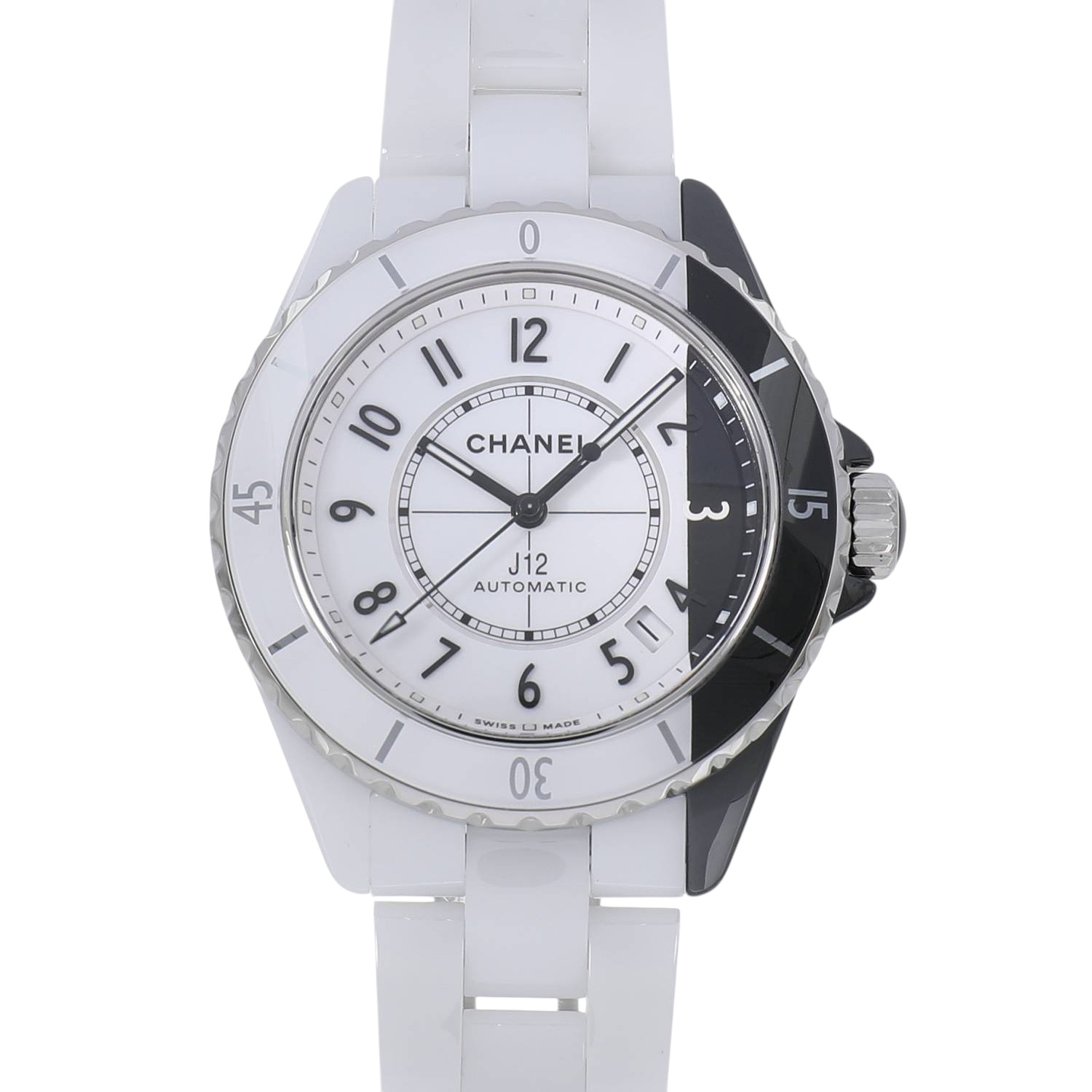 2020 [USED] CHANEL J12 H6515 WHITE_BLACK Watch Ref: H6515