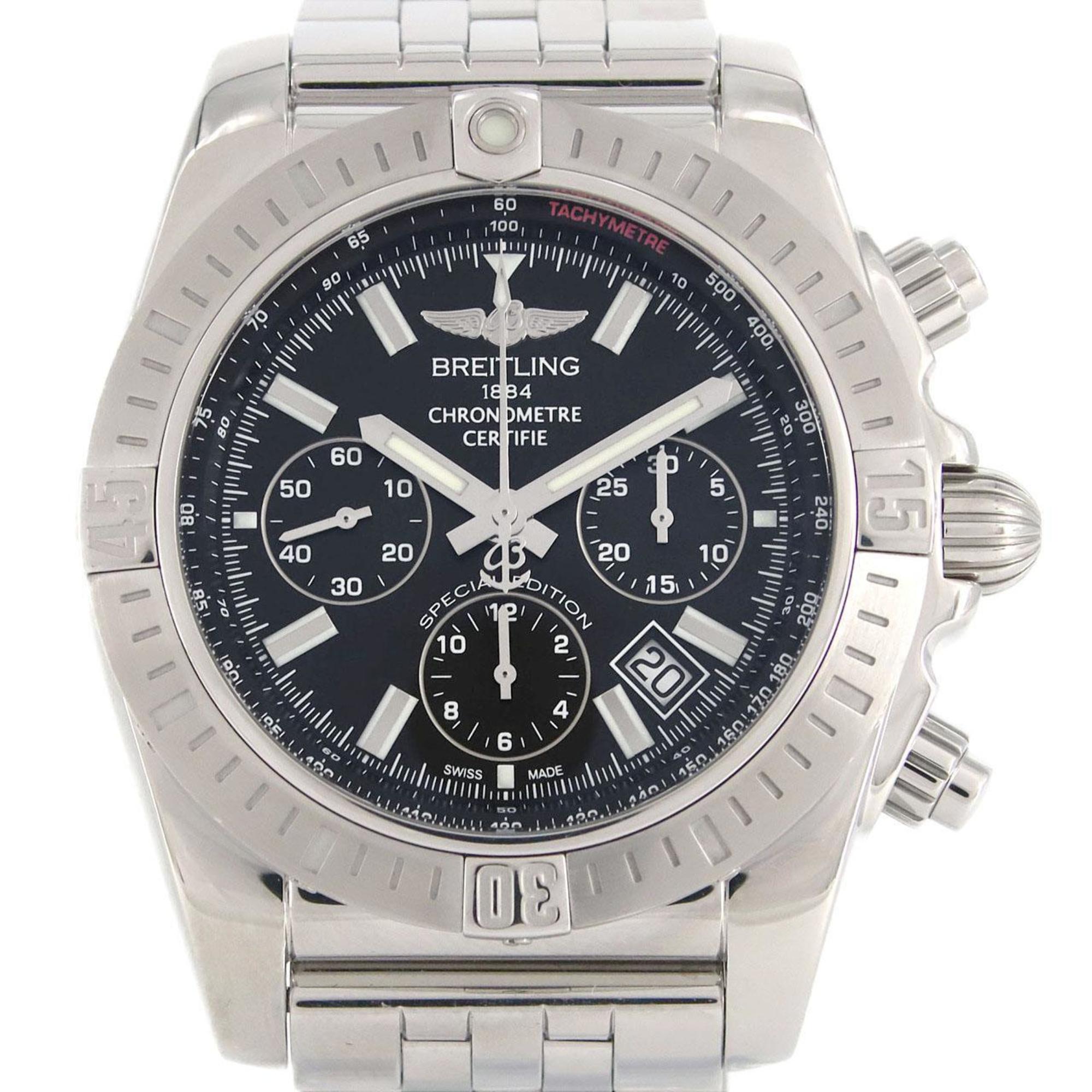 Breitling Chronomat JSP AB0115 AB0115111B1A1 SS Wristwatch Automatic