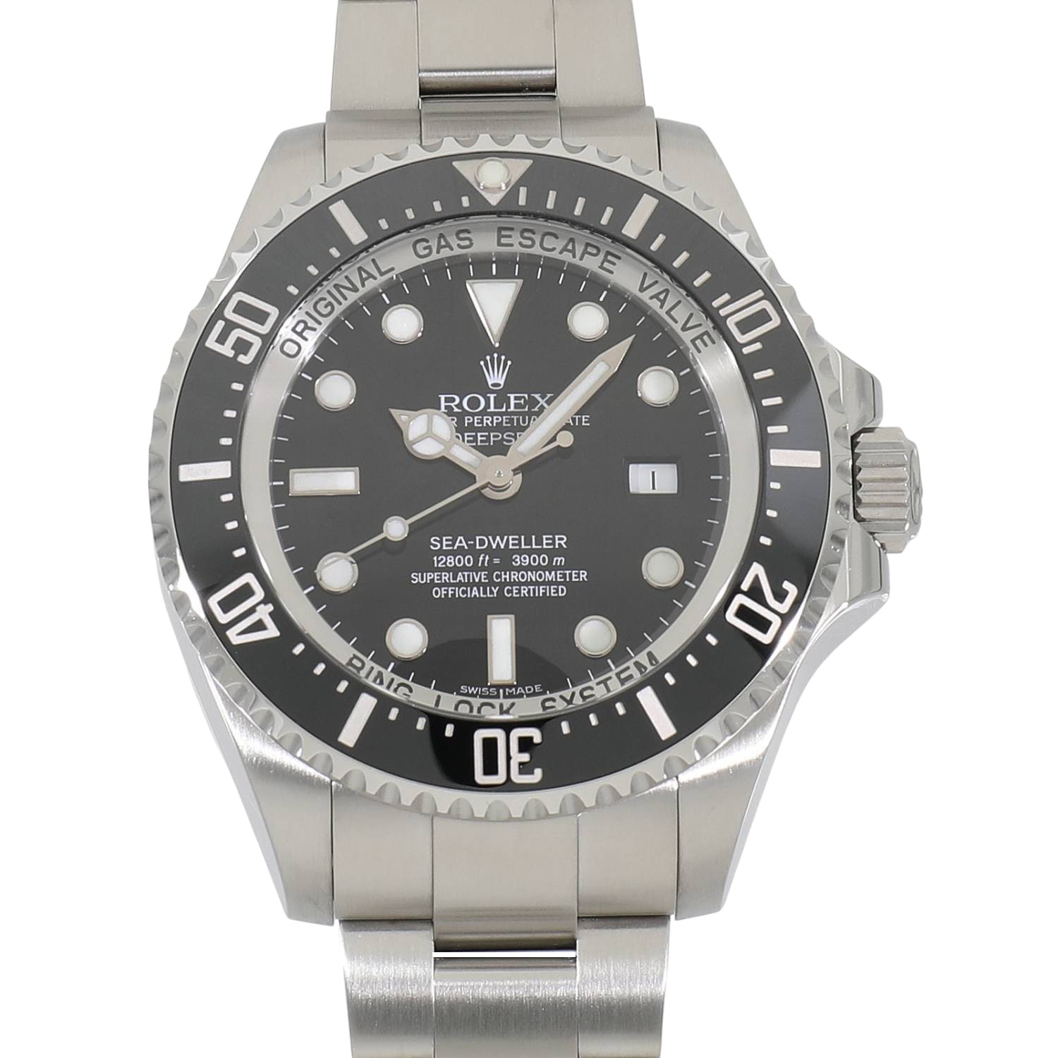 2010 [USED] ROLEX SEA-DWELLER DEEP SEA 116660 BLACK Watch Ref: 116660