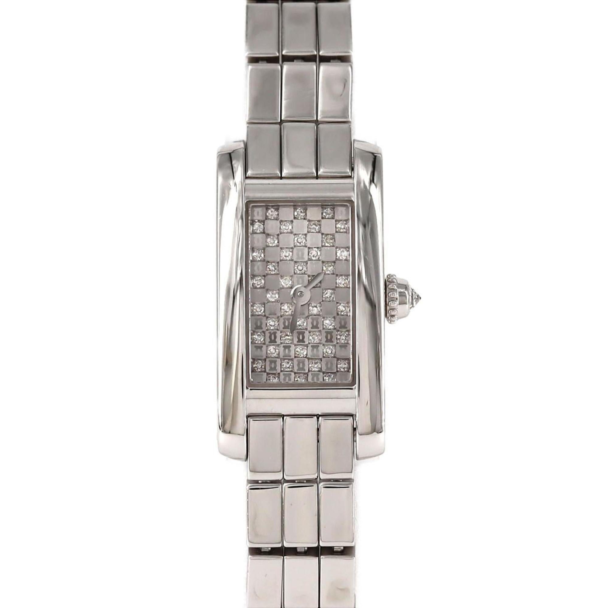 Cartier Tank Alongeranire SM WG WJ2001W3 Quartz Watch
