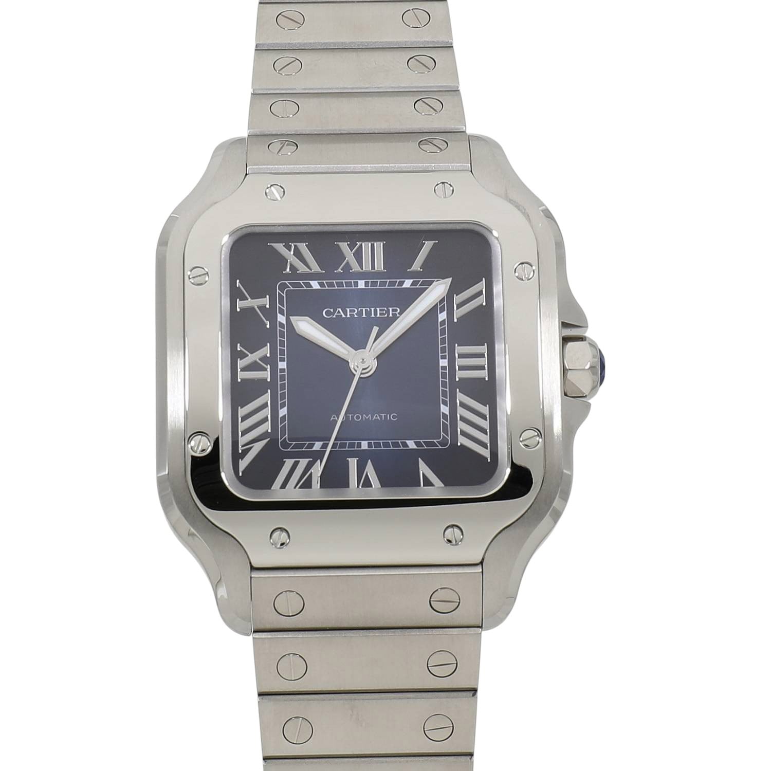 [NEW] CARTIER MM SANTOS DE CARTIER MM WSSA0063 BLUE Watch Ref: WSSA0063