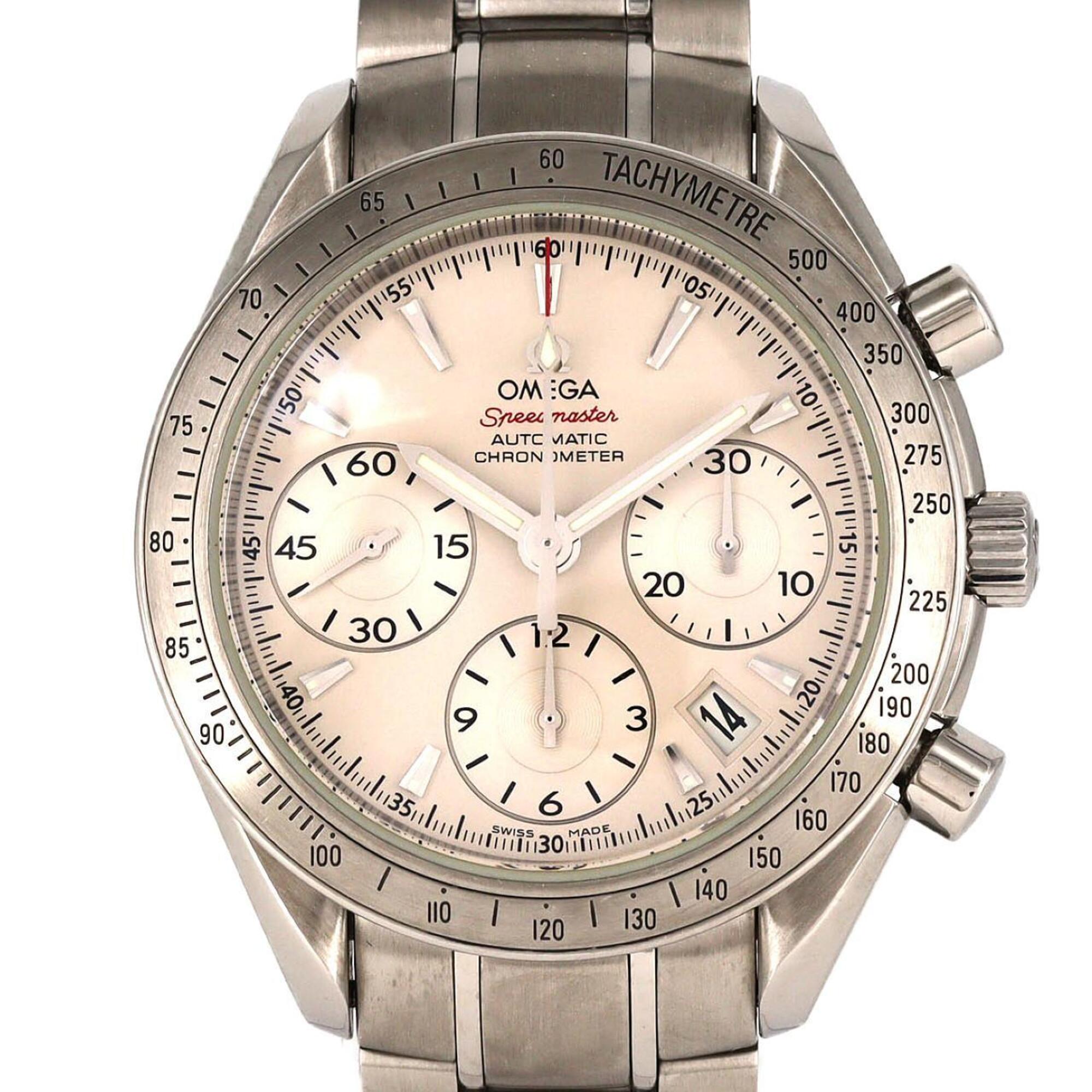 Omega Speedmaster Date 323.10.40.40.02.001 Stainless Steel Automatic Watch