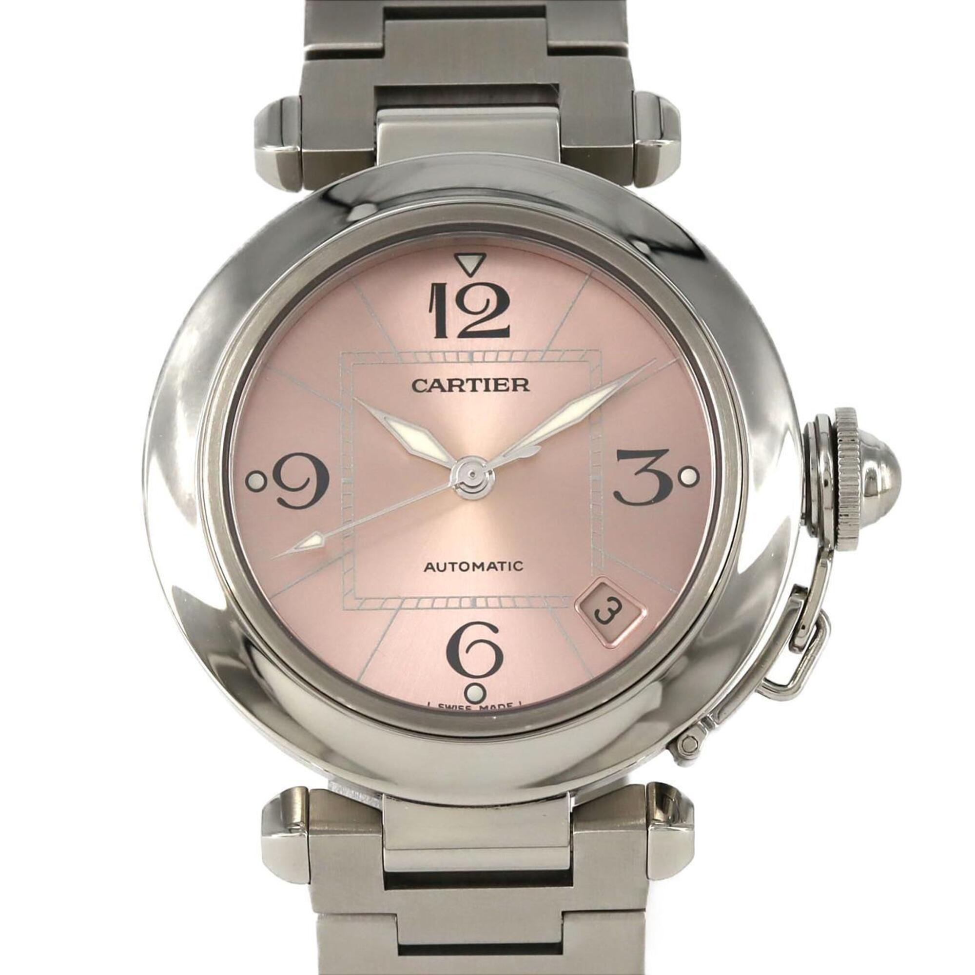 Cartier Pasha C W31075M7 Stainless Steel Automatic Watch