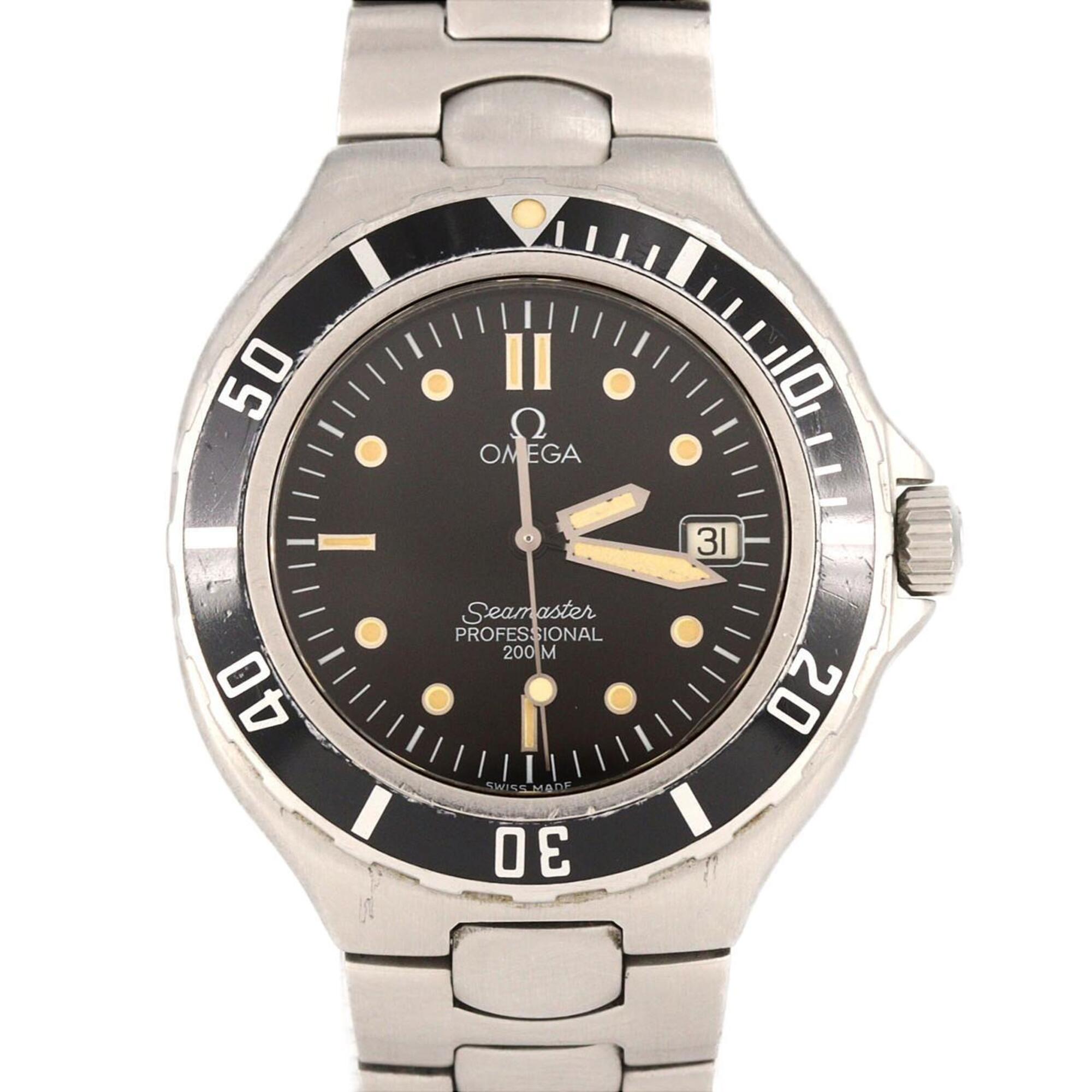Omega Seamaster 200 396.1062 Stainless Steel Quartz Watch