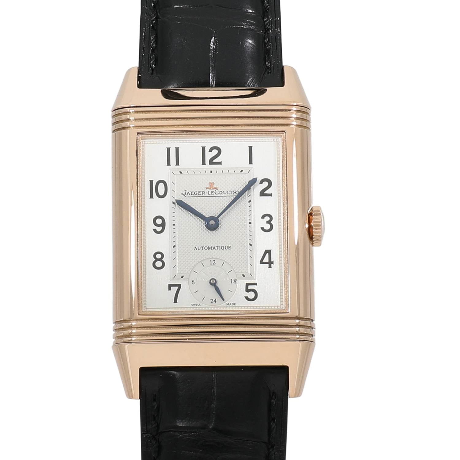 2019 [USED] JAEGER-LECOULTRE GRAND REVERSO AUTOMATIC NIGHT&DAY Q3802520 SILVER Watch Ref: Q3802520