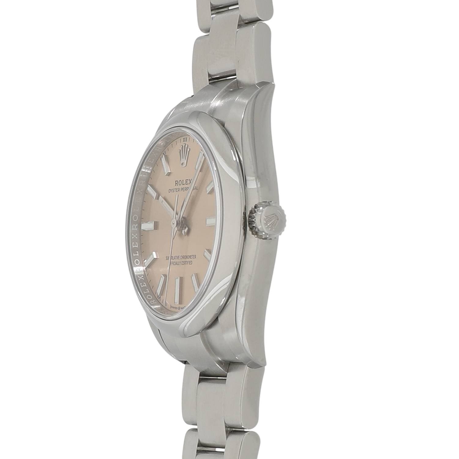 2020 [USED] ROLEX OYSTER PERPETUAL 34 124200 PINK Watch Ref: 124200