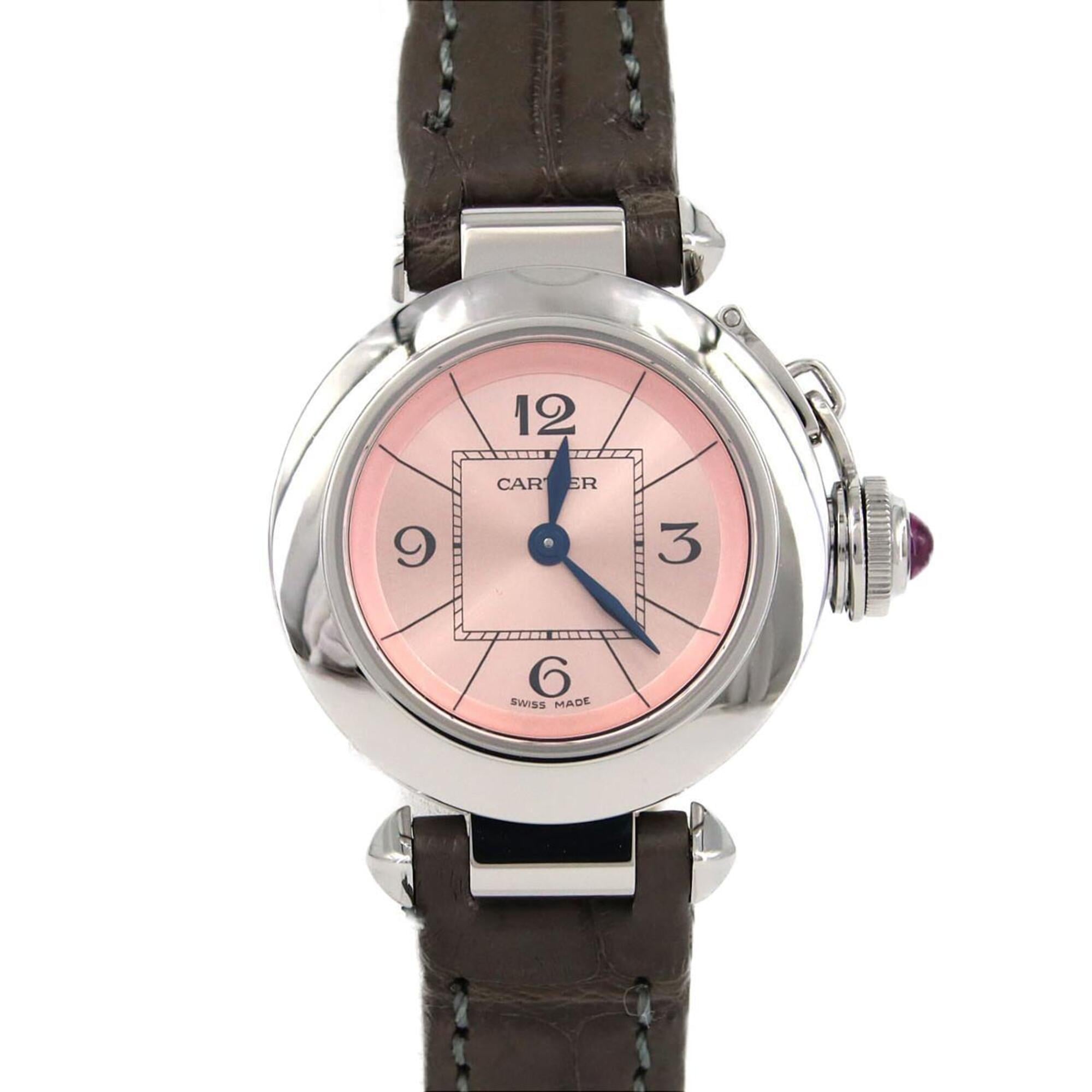 Cartier Miss Pasha W3140026 SS Quartz Watch